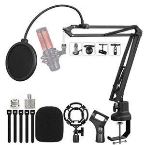 NWT Luling Arts Adjustable Boom Mic Stand Desk